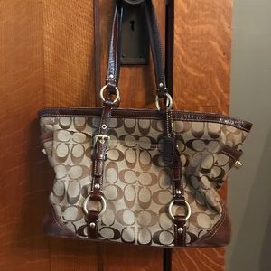 Brown Coach purse